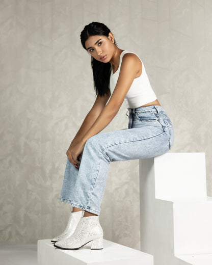 Madison Leopardo Blanco