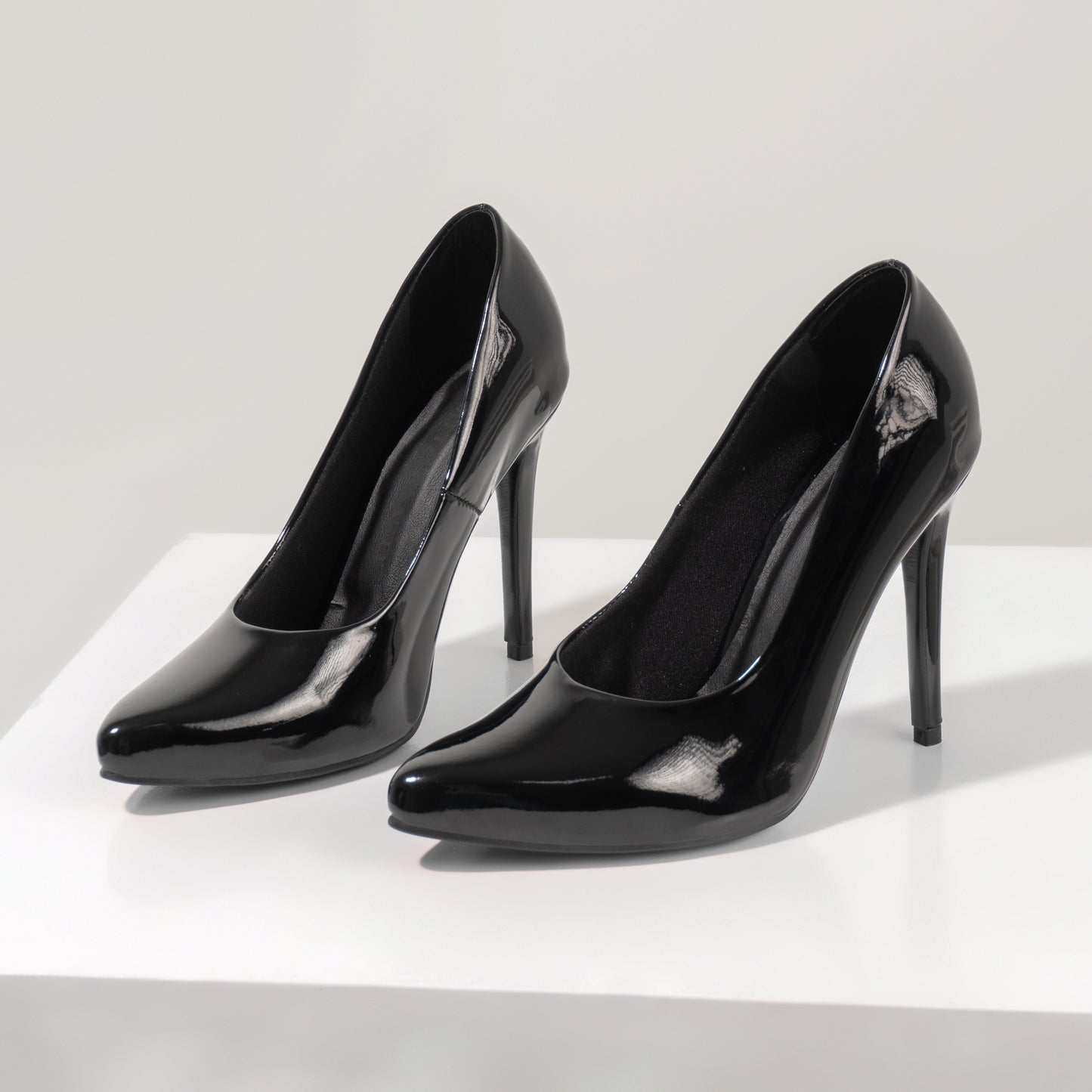 Stilettos Negro Charol