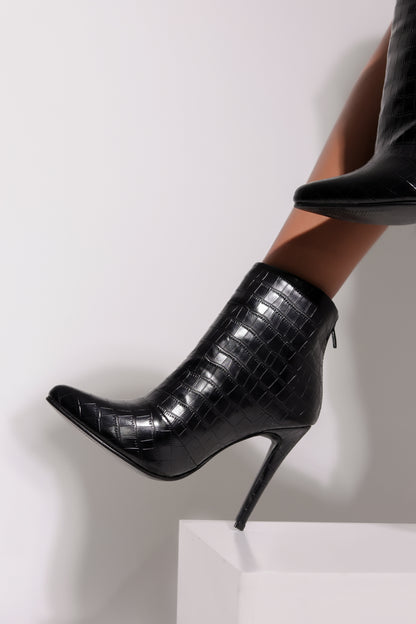 Carolina Animal Print Negro