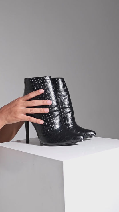 Carolina Animal Print Negro